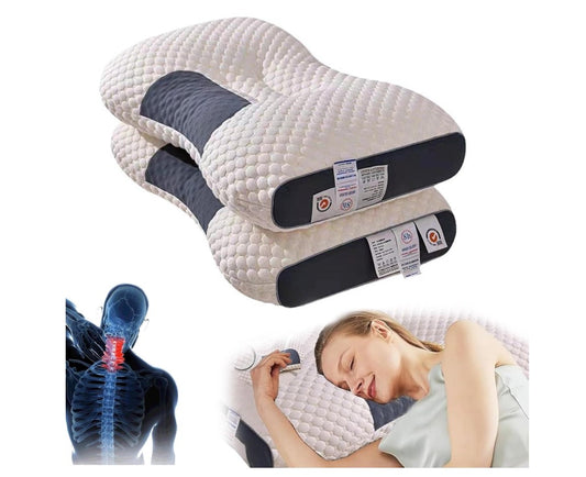 Almohada de punto ergonómica 3D