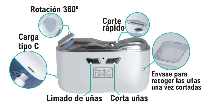 cortauñas eléctrico